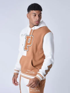 Sweat à Capuche Style Universitaire Avec Logo 11 Sweat à Capuche Style Universitaire Avec Logo -Monsieur Chic Soldes Boutique 2220157 3