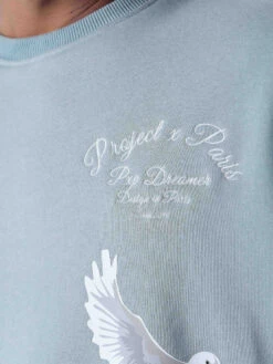 Sweatshirt Loose à Motif Colombes 9 Sweatshirt Loose à Motif Colombes -Monsieur Chic Soldes Boutique 2220174 1