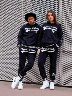 Bas De Jogging Universitaire Avec Logo -Monsieur Chic Soldes Boutique 2240146 4