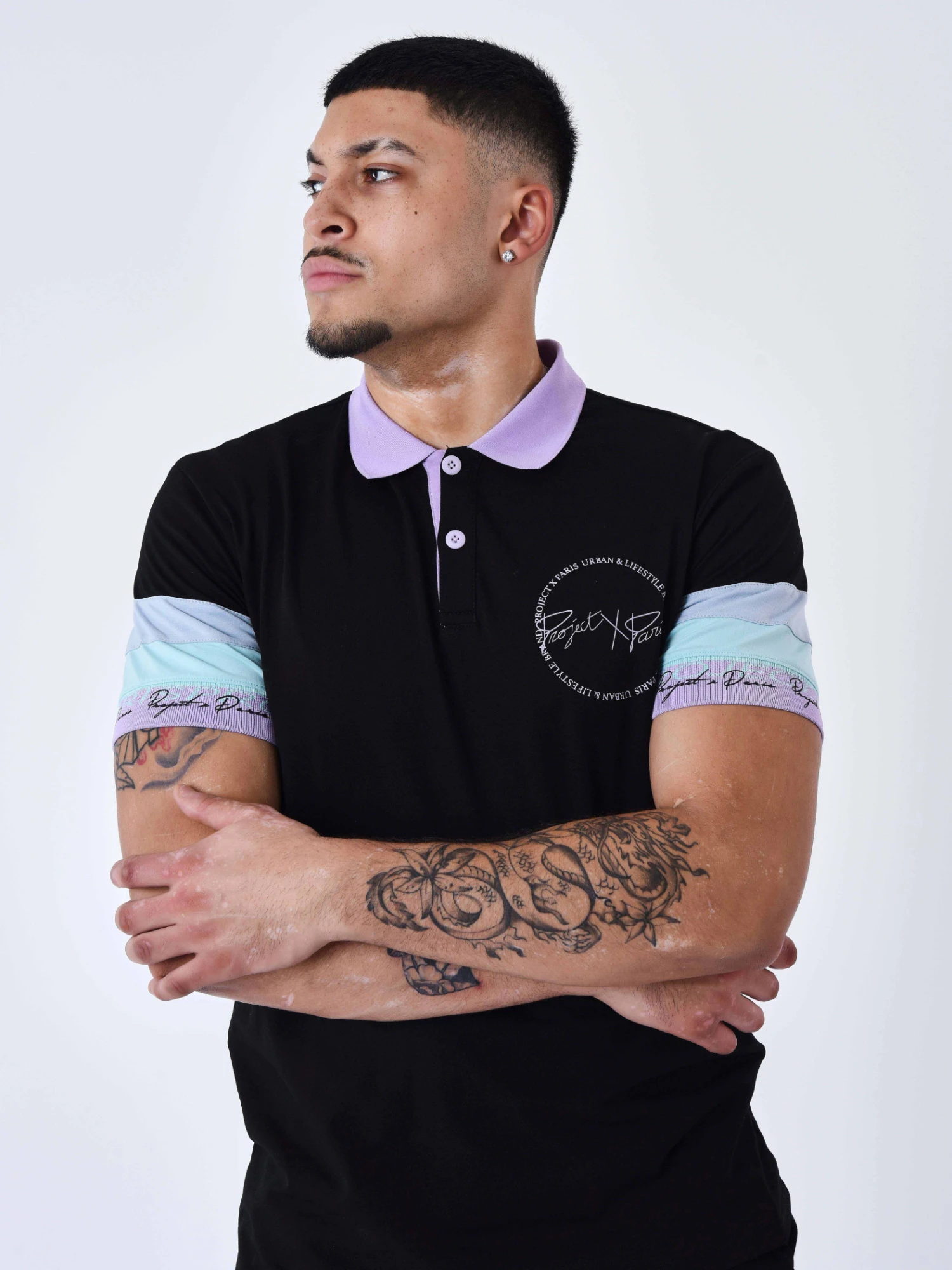 Polo Bande Colorée 4 Polo Bande Colorée – Image 2