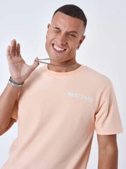 Tee-shirt Uni Texturé -Monsieur Chic Soldes Boutique 2310049 1