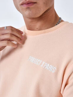 Tee-shirt Uni Texturé -Monsieur Chic Soldes Boutique 2310049 3