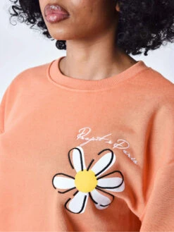 Sweat Col Rond Fleurs 16 Sweat Col Rond Fleurs -Monsieur Chic Soldes Boutique 2322004 4