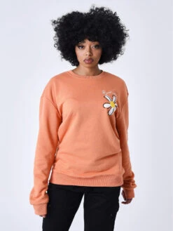 Sweat Col Rond Fleurs 19 Sweat Col Rond Fleurs -Monsieur Chic Soldes Boutique 2322004 7