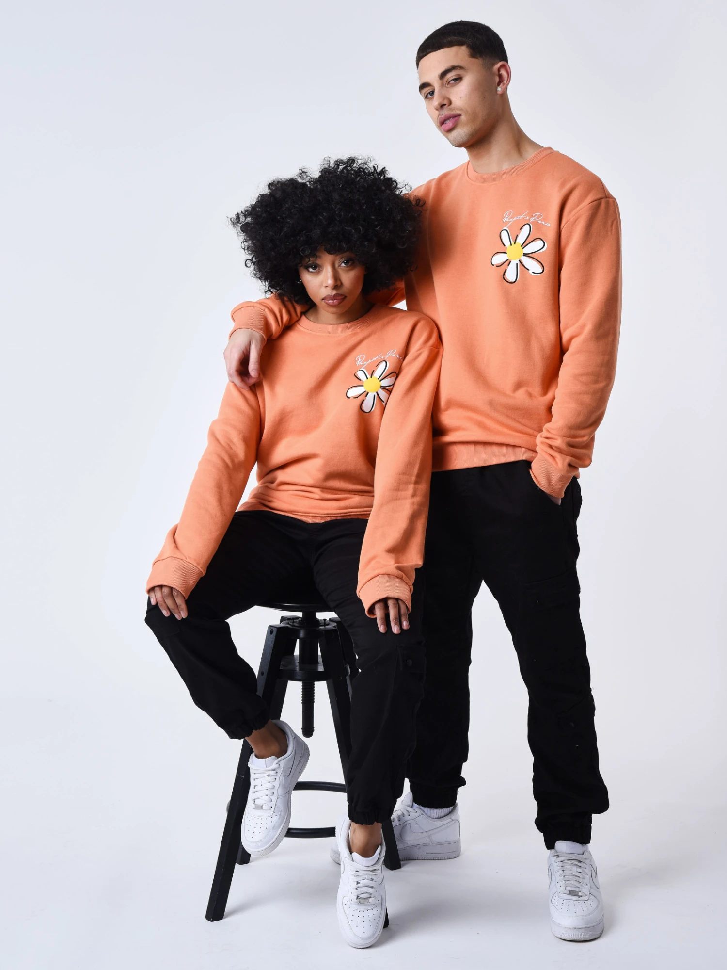 Sweat Col Rond Fleurs 3 Sweat Col Rond Fleurs