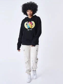 Sweat à Capuche Broderie Avec Smiley Sourire 17 Sweat à Capuche Broderie Avec Smiley Sourire -Monsieur Chic Soldes Boutique 2322019 5