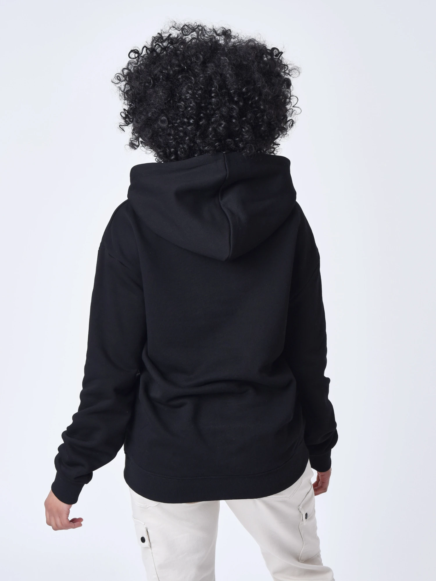 Sweat à Capuche Broderie Avec Smiley Sourire 9 Sweat à Capuche Broderie Avec Smiley Sourire – Image 7