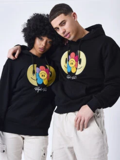 Sweat à Capuche Broderie Avec Smiley Sourire 20 Sweat à Capuche Broderie Avec Smiley Sourire -Monsieur Chic Soldes Boutique 2322019 8