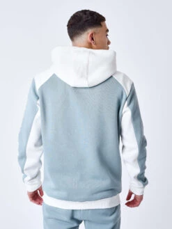 Sweat à Capuche Bicolore
