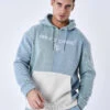Sweat à Capuche Tricolore En Maille -Monsieur Chic Soldes Boutique 2322023