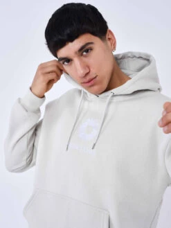 Sweat à Capuche Tournesol Brodé -Monsieur Chic Soldes Boutique 2322026 2