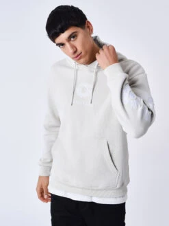 Sweat à Capuche Tournesol Brodé -Monsieur Chic Soldes Boutique 2322026 3