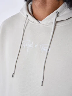 Sweat à Capuche Matelasser Lettrage -Monsieur Chic Soldes Boutique 2322036 3