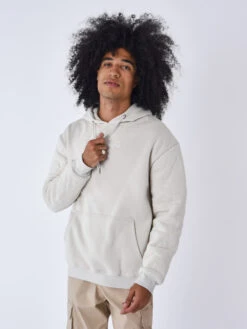 Sweat à Capuche Matelasser Lettrage -Monsieur Chic Soldes Boutique 2322036 6