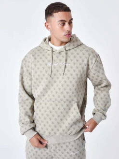 Sweat à Capuche All Over Monogramme -Monsieur Chic Soldes Boutique 2322047 4