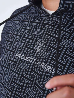 Sweat à Capuche All Over Labyrinthe 12 Sweat à Capuche All Over Labyrinthe -Monsieur Chic Soldes Boutique 2322100 4