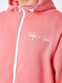 Sweat à Capuche Zippé Bande élastique Logotée -Monsieur Chic Soldes Boutique 2333104 4