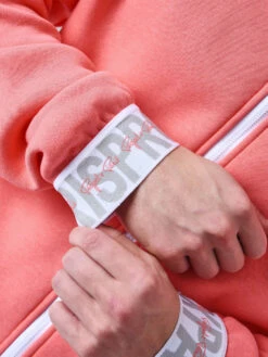 Sweat à Capuche Zippé Bande élastique Logotée -Monsieur Chic Soldes Boutique 2333104 5