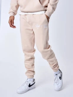 Bas De Jogging Ceinture élastique Tricoter Logoté -Monsieur Chic Soldes Boutique 2344006 2