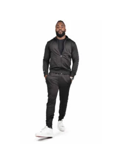Bas De Jogging Octogones Collection Capsule Gradur -Monsieur Chic Soldes Boutique bas de jogging bandes laterales octogones collection capsule gradur s881740 1