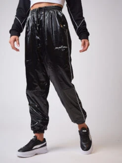 Bas De Jogging Effet Vinyle 10 Bas De Jogging Effet Vinyle -Monsieur Chic Soldes Boutique bas de jogging effet vinyle f204032 3