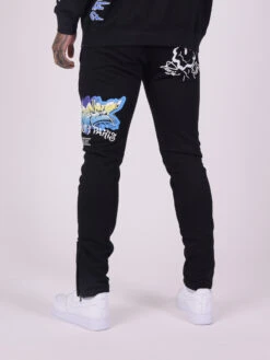 Bas De Jogging Imprimé Street Art -Monsieur Chic Soldes Boutique bas de jogging imprime street art 5