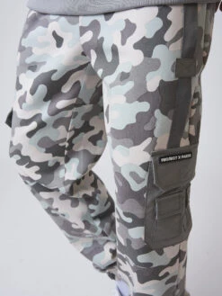 Bas De Jogging Print Camouflage -Monsieur Chic Soldes Boutique bas de jogging print camouflage 2040101 2