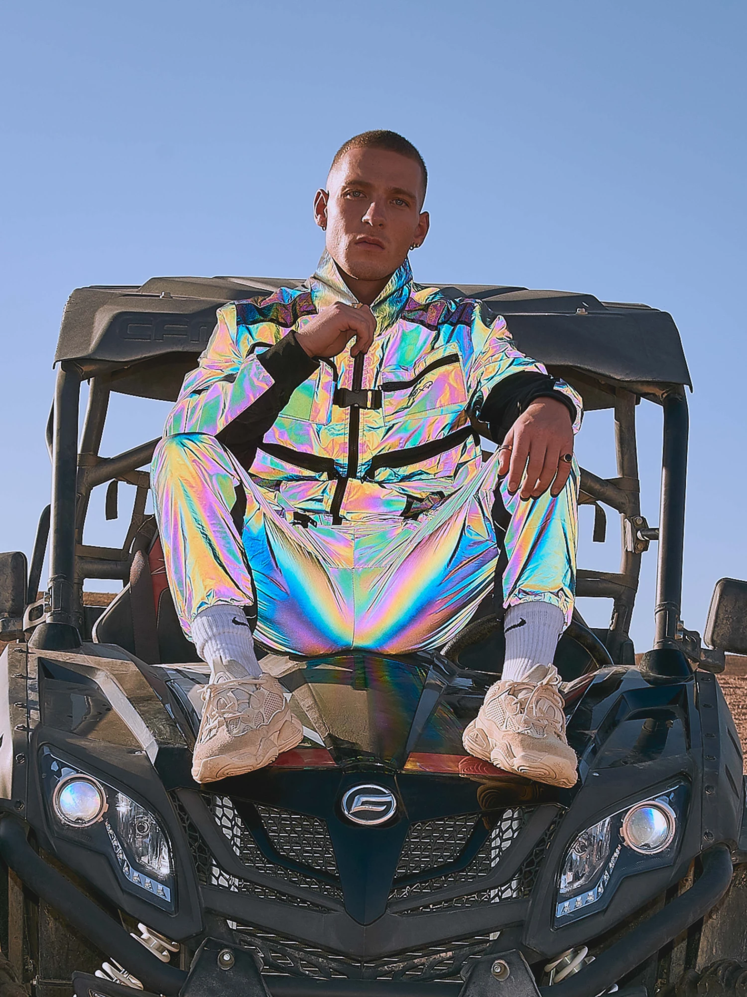 Bas De Jogging Réfléchissant Multi-poches 3 Bas De Jogging Réfléchissant Multi-poches