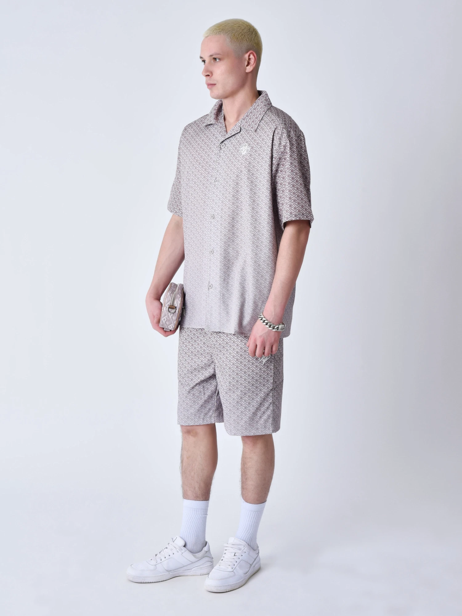 Chemise Imprimé Graphic Gaze Dégradé 5 Chemise Imprimé Graphic Gaze Dégradé – Image 3