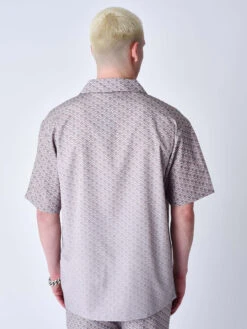 Chemise Imprimé Graphic Gaze Dégradé 19 Chemise Imprimé Graphic Gaze Dégradé -Monsieur Chic Soldes Boutique chemise imprime graphic gaze degrade 7