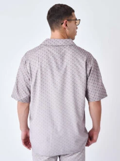 Chemise Imprimé Graphic Gaze Dégradé 21 Chemise Imprimé Graphic Gaze Dégradé -Monsieur Chic Soldes Boutique chemise imprime graphic gaze degrade 9