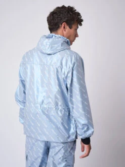 Coupe-vent Irisé à Logo -Monsieur Chic Soldes Boutique coupe vent irise a logo 5