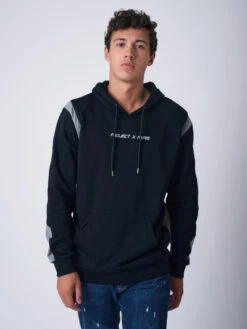 Hoodie Empiècement Reflect 13 Hoodie Empiècement Reflect -Monsieur Chic Soldes Boutique hoodie empiecement reflect 2020070 5