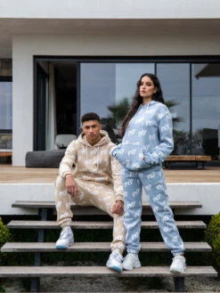 Sweat PXP Unisexe "brush" All Over -Monsieur Chic Soldes Boutique hoodie pxp brush all over 2020107 2