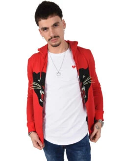 Hoodie Zippé Panthère En Furie