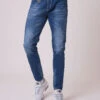 Jean Basic Slim Bleu -Monsieur Chic Soldes Boutique jean basic slim bleu t19932
