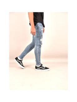 Jean Destroy Brodé 14 Jean Destroy Brodé -Monsieur Chic Soldes Boutique jean destroy brode homme project x paris 2