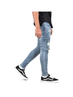 Jean Destroy Brodé 17 Jean Destroy Brodé -Monsieur Chic Soldes Boutique jean destroy brode homme project x paris 5