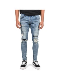 Jean Destroy Brodé 19 Jean Destroy Brodé -Monsieur Chic Soldes Boutique jean destroy brode homme project x paris 7