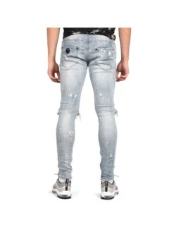Jean Destroy Effet Taché -Monsieur Chic Soldes Boutique jean destroy effet tache 2