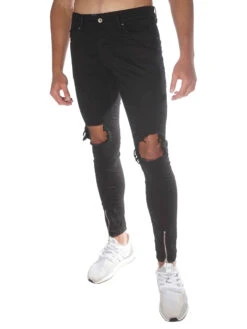 Jean Destroy Slim 88169969 -Monsieur Chic Soldes Boutique jean destroy slim 88169969 2