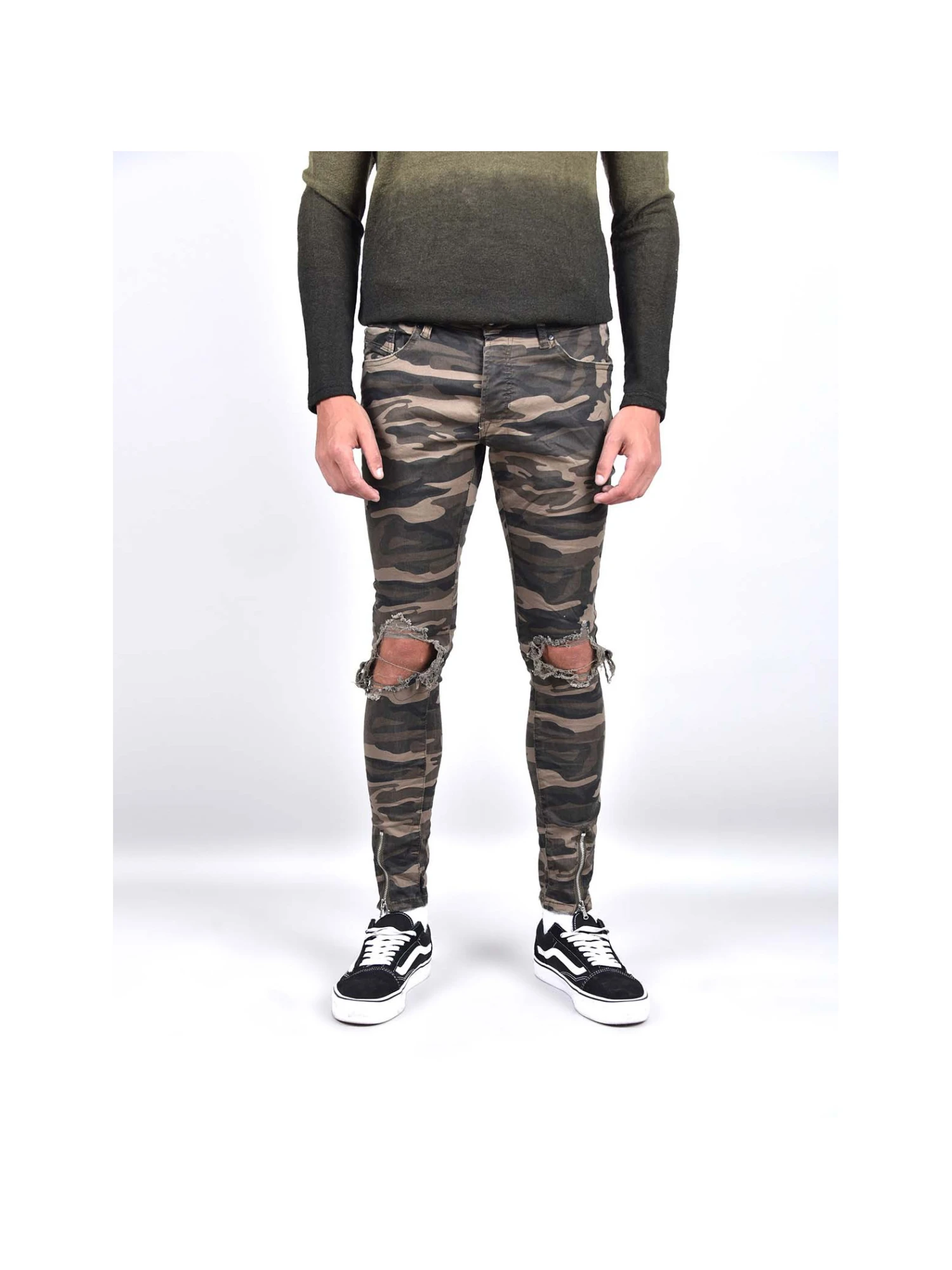 Jean Skinny Destroy CAMO 4 Jean Skinny Destroy CAMO – Image 2
