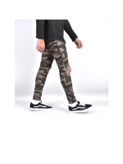 Jean Skinny Destroy CAMO 19 Jean Skinny Destroy CAMO -Monsieur Chic Soldes Boutique jean skinny destroy camo homme project x paris 7