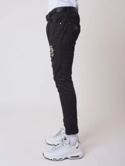 Jean Skinny Empiècement Baroque 11 Jean Skinny Empiècement Baroque -Monsieur Chic Soldes Boutique jean skinny empiecement baroque 3