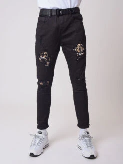 Jean Skinny Empiècement Baroque 12 Jean Skinny Empiècement Baroque -Monsieur Chic Soldes Boutique jean skinny empiecement baroque 4