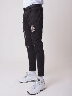 Jean Skinny Empiècement Baroque 13 Jean Skinny Empiècement Baroque -Monsieur Chic Soldes Boutique jean skinny empiecement baroque 5