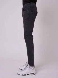 Jean Skinny Fit Basic Uni Noir -Monsieur Chic Soldes Boutique jean skinny fit basic uni noir 3