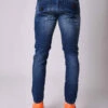Jean Skinny Fit Délavage Bleu, Tacheté , Zips Apparent Côté 1 Jean Skinny Fit Délavage Bleu, Tacheté , Zips Apparent Côté -Monsieur Chic Soldes Boutique jean skinny fit delavage bleu tachete zips apparent cote