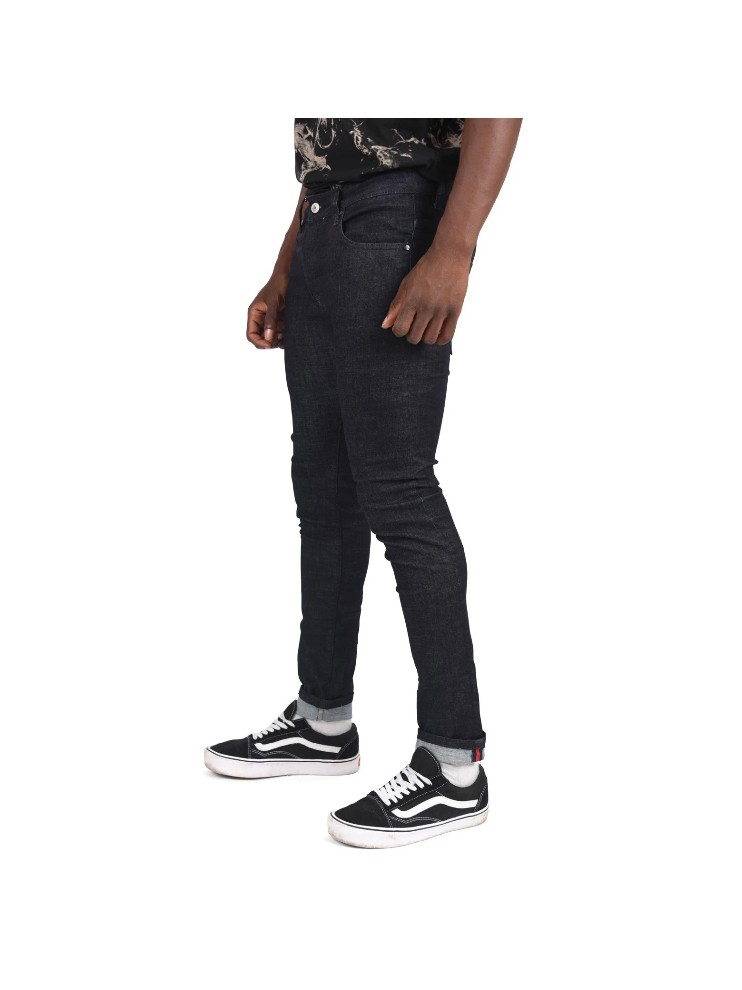 Jean Slim Basique Bleu Marine 4 Jean Slim Basique Bleu Marine – Image 2