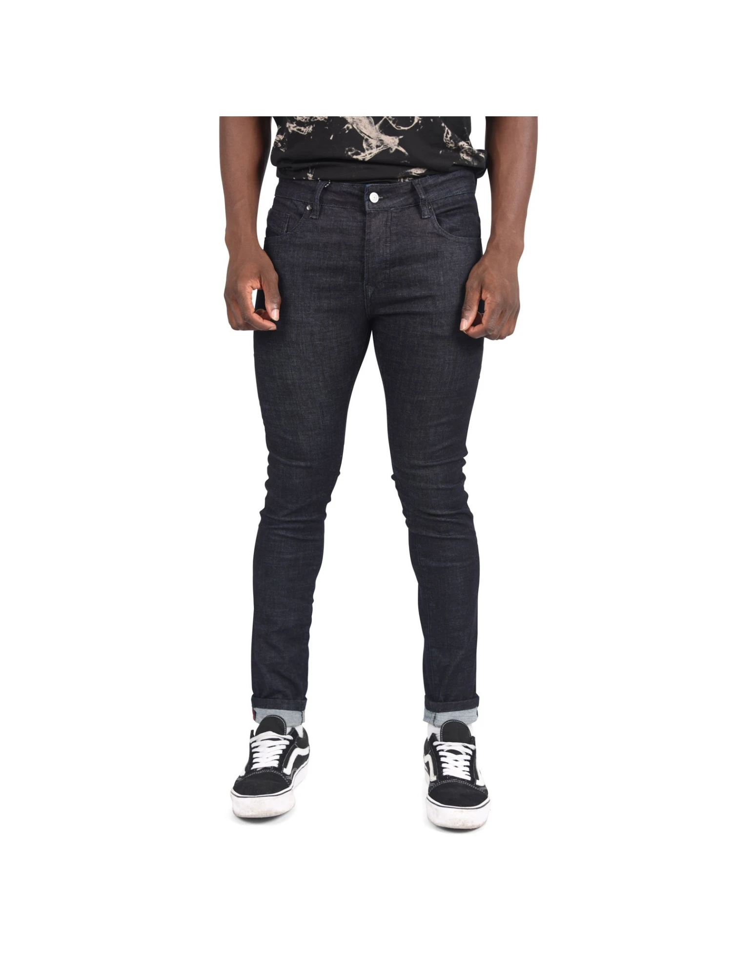 Jean Slim Basique Bleu Marine 5 Jean Slim Basique Bleu Marine – Image 3